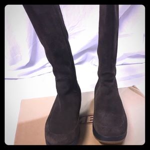 MBT Boots. Tall Tambo, Brown Suede, Size 7